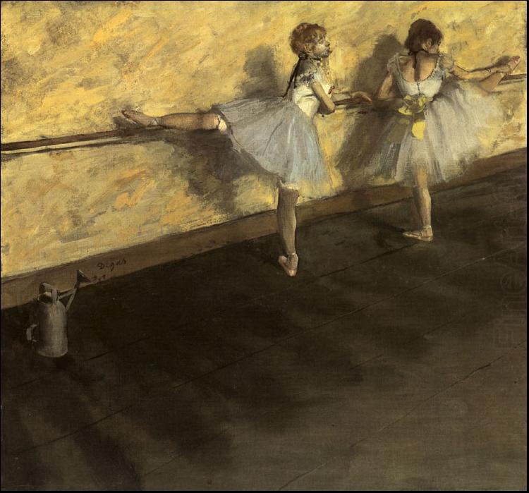 Edgar Degas Dancers Practicing at the Barre china oil painting image